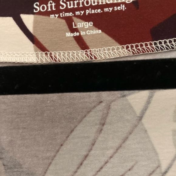 SoftSurroundings Faux Wrap Crisscross Bodice Dress - Picture 11 of 12